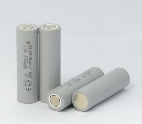 18650 cellule cylindrique de batterie au lithium de 3.6v 2200mah pour le tricycle électrique