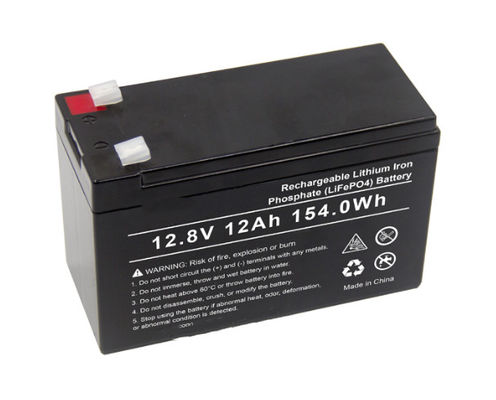 Paquet profond de batterie de cycle de la batterie 9AH d'IEC62133 ESS 12V Lifepo4