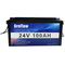 6000 paquet de batterie des périodes 2560WH 24V Lifepo4 24V 100Ah avec la cellule prismatique