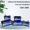 Longue durée de la batterie 12v 200ah Smart BMS de volt LiFePo4 du boîtier en plastique 12 d'ODM d'OEM