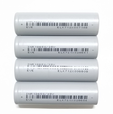 EVE 18650 Piles au lithium 35V 3.7V 3500mah 18650 Piles à haute capacité