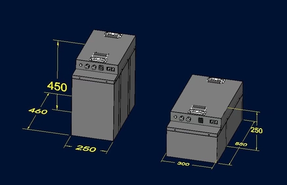 Batterie de véhicule électrique Lithium 48v 100ah 150ah 200ah Construit en BMS