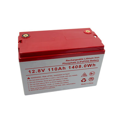 système solaire de 12.8V 110ah LiFePO4 Li Ion Battery For Gildder Ups