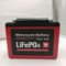 Batterie du lithium 800 CCA 8Ah 12V Lifepo4 pour le démarreur de moto